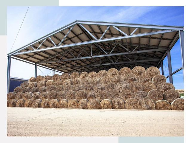 Строительство сенохранилищ в Новомосковск от 620 руб.