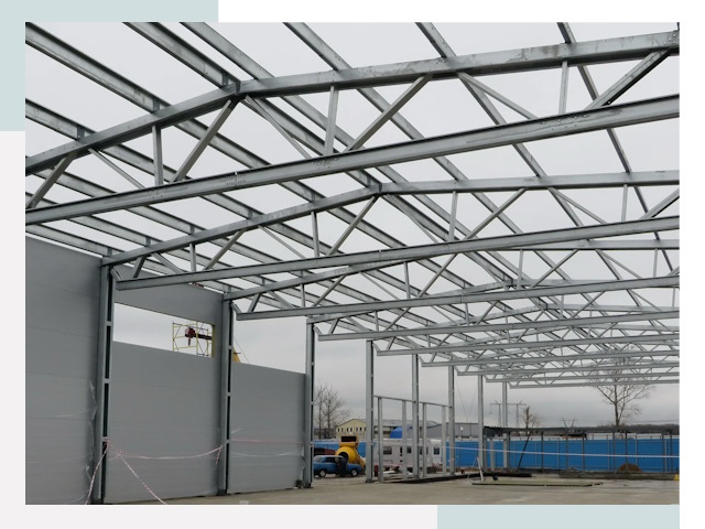 Строительство складов в Новомосковск от 620 руб. за м²