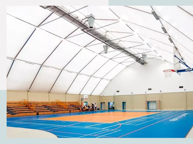 Строительство спортивных залов в Новомосковске