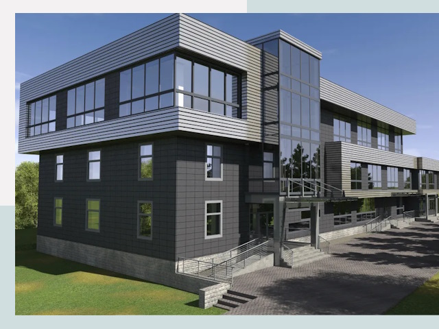 Административные здания в Новомосковске