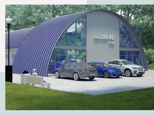 Монтаж ангаров и металлоконструкций от 620 руб.