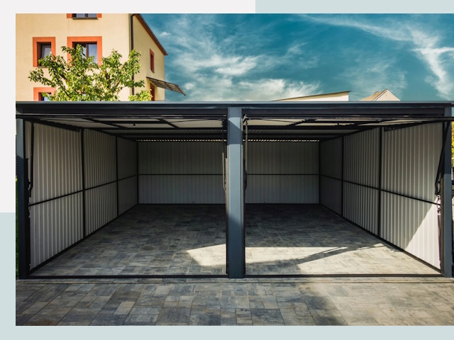 Гаражи из металлоконструкций от 620 руб. в Новомосковск