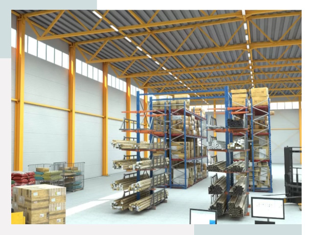 Типовые ангары в Новомосковске