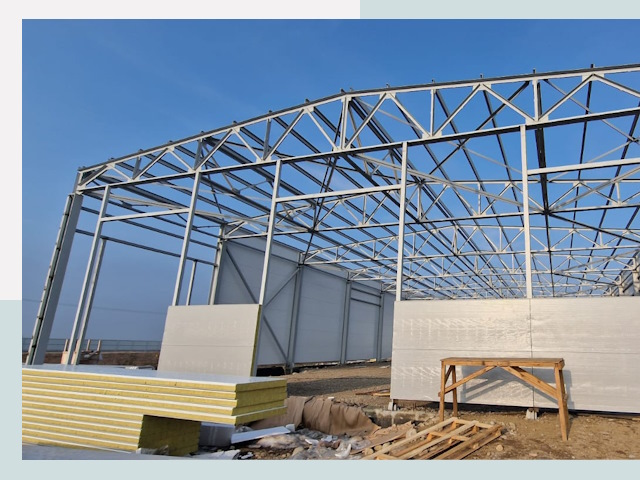 Утепленные ангары в Новомосковск от 620 руб. за м²