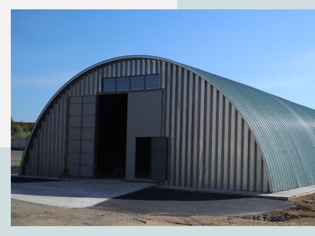 Сборные ангары по цене от 620 руб. в Новомосковск