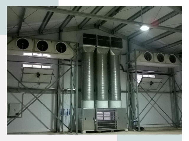 Инженерные системы для ангаров в Новомосковске