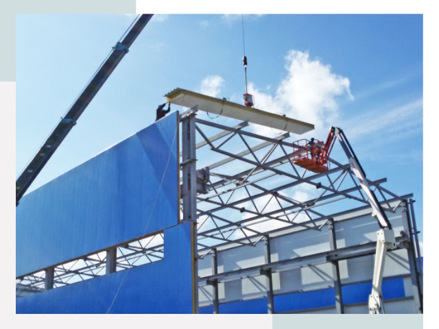 Монтаж сэндвич-панелей в Новомосковске