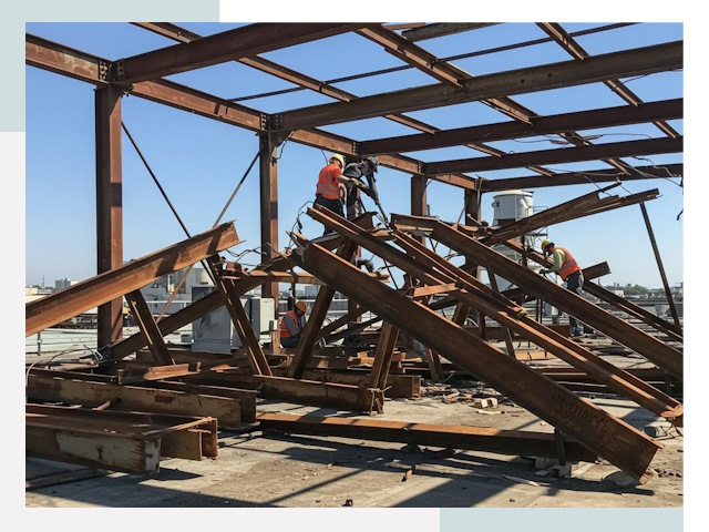 Демонтаж металлоконструкций в Новомосковске от 620 руб.