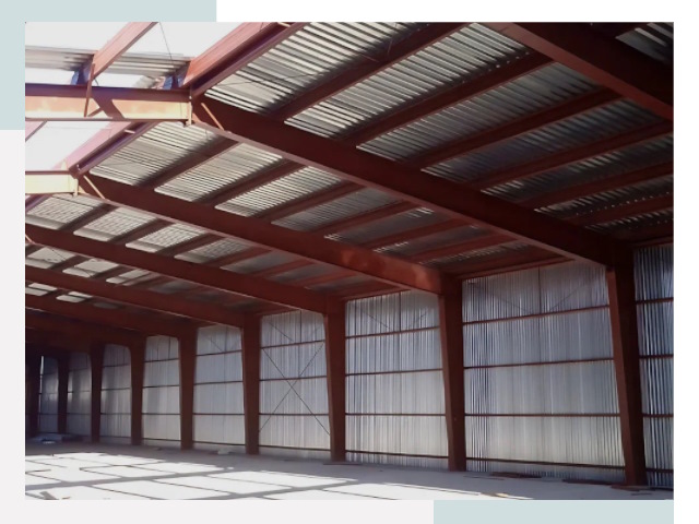 Металлические склады в Новомосковске