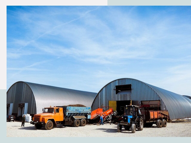 Ангары для спецтехники в Новомосковске