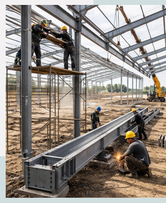 Строительство животноводческих комплексов в Новомосковске под ключ