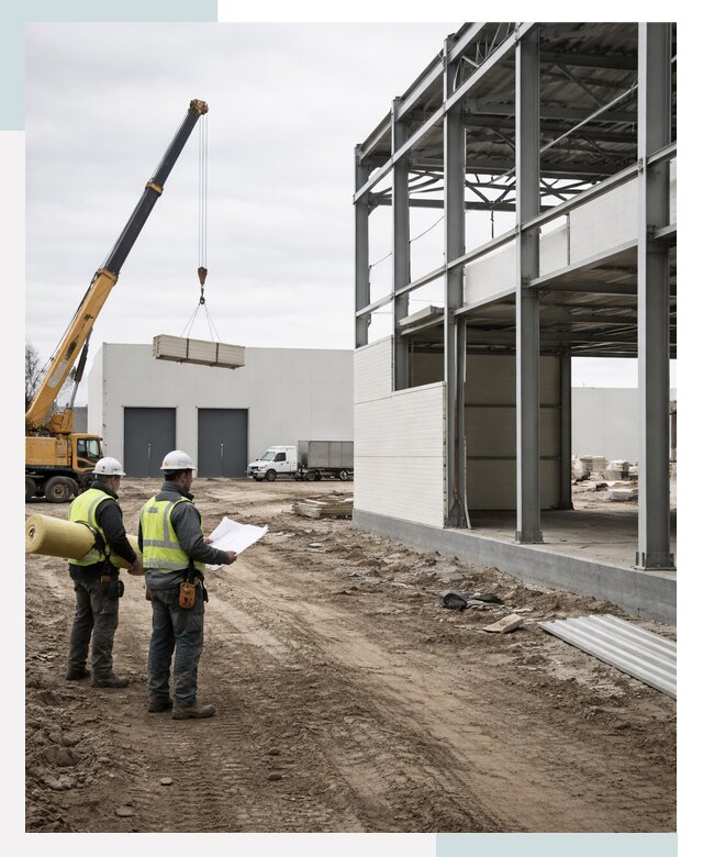 Строительство холодильных складов в Новомосковске от 46463 р. - СтальСтрой-Нвм