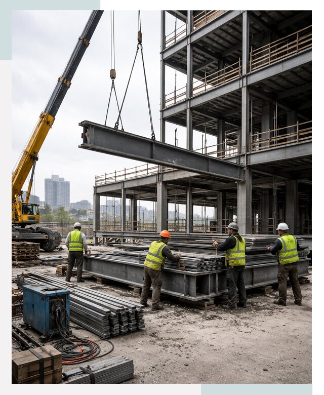 Строительство торгово-офисных зданий в Новомосковске от 46463 р.| СтальСтрой-Нвм