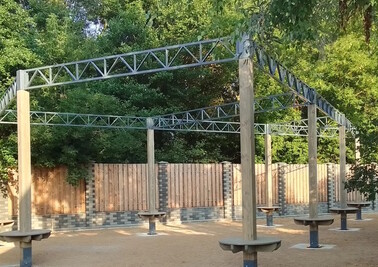 Терраса из металлоконструкций под ключ, проектирование, изготовление и монтаж от СтальСтрой-Нвм